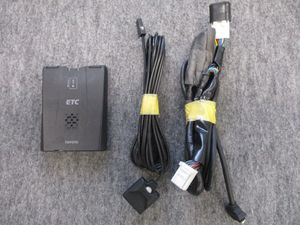 レターパックプラス 普通車外し トヨタ純正 カーナビ連動 ETC 08686-00243 アンテナ分離