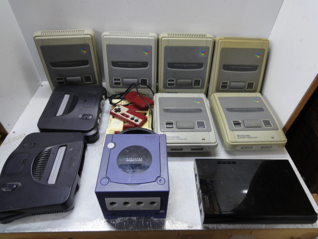 Z517 任天堂ゲームハード まとめ売り ジャンク品_1
