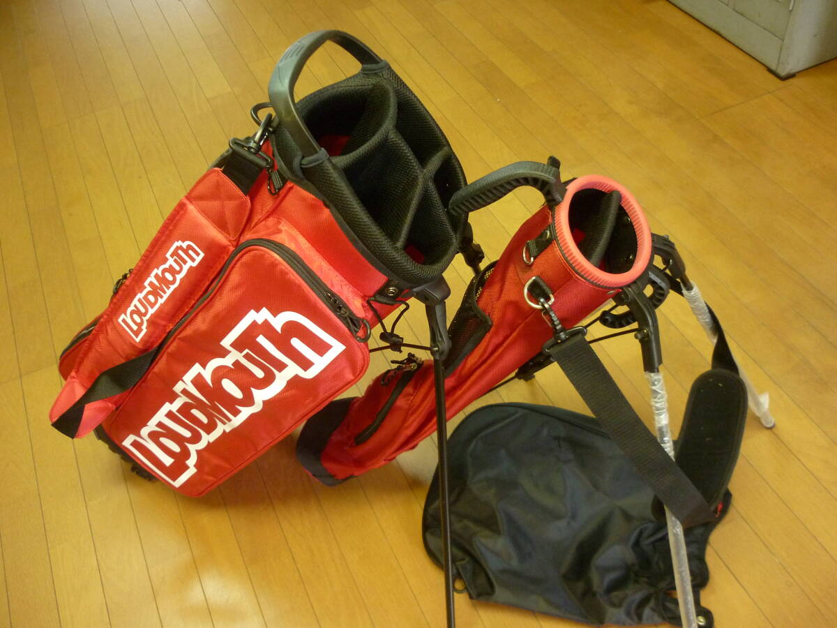 ＬＯＵＤＭＯＵＴＨラウドマウスのスタンド式軽量キャデイバッグ＆ＪＹＰＥＲ’Ｓセルフスタンドバッグのセット☆ＵＳＥＤ_1