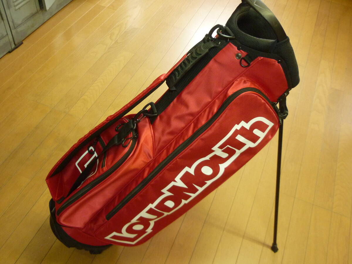 ＬＯＵＤＭＯＵＴＨラウドマウスのスタンド式軽量キャデイバッグ＆ＪＹＰＥＲ’Ｓセルフスタンドバッグのセット☆ＵＳＥＤ_2