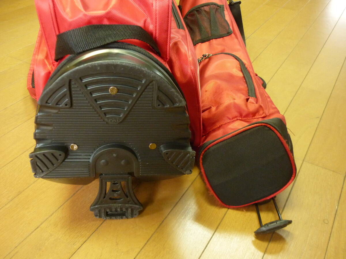 ＬＯＵＤＭＯＵＴＨラウドマウスのスタンド式軽量キャデイバッグ＆ＪＹＰＥＲ’Ｓセルフスタンドバッグのセット☆ＵＳＥＤ_8