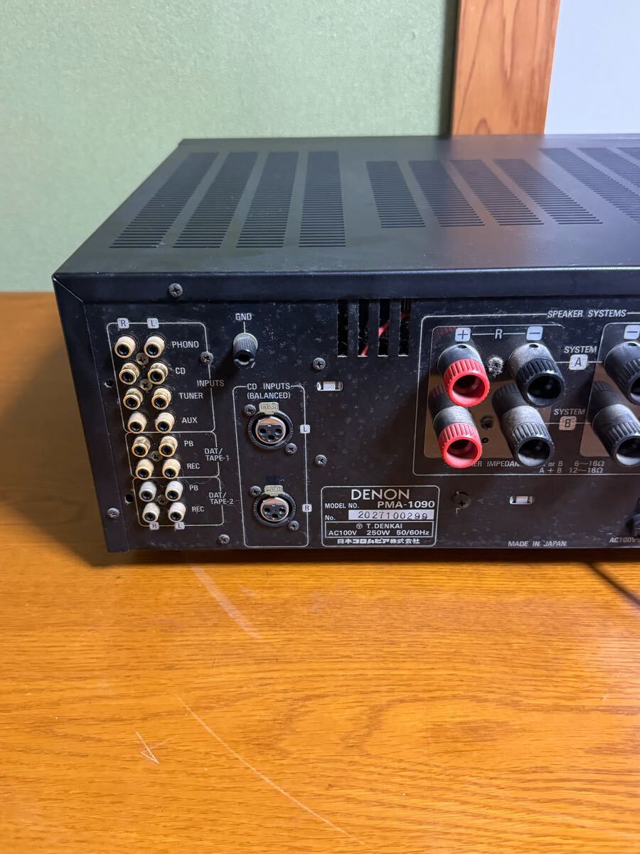 DENON デノン プリメインアンプ PMA-1090_7