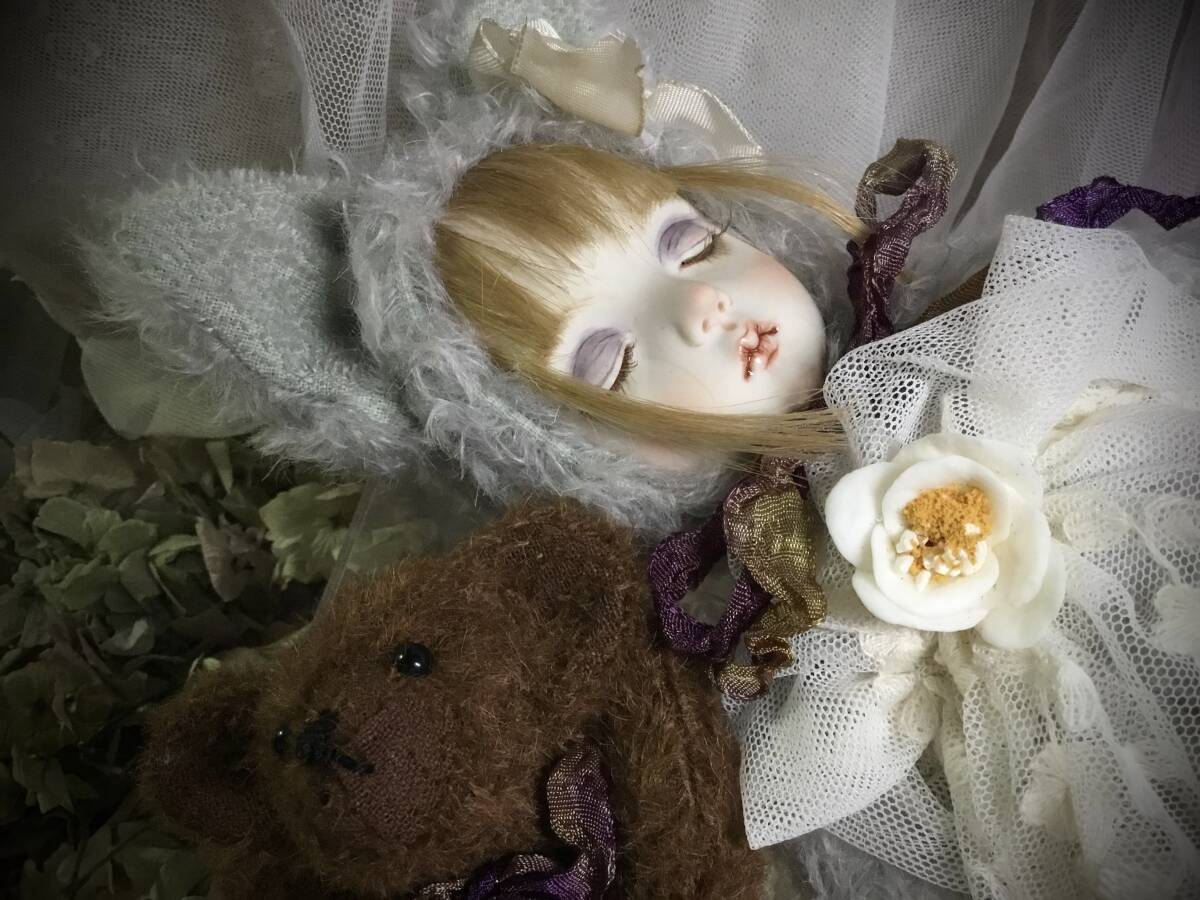 太山レミ作　ビスクフェイス縫いぐるみ「ボクの友達96」※送料無料_10