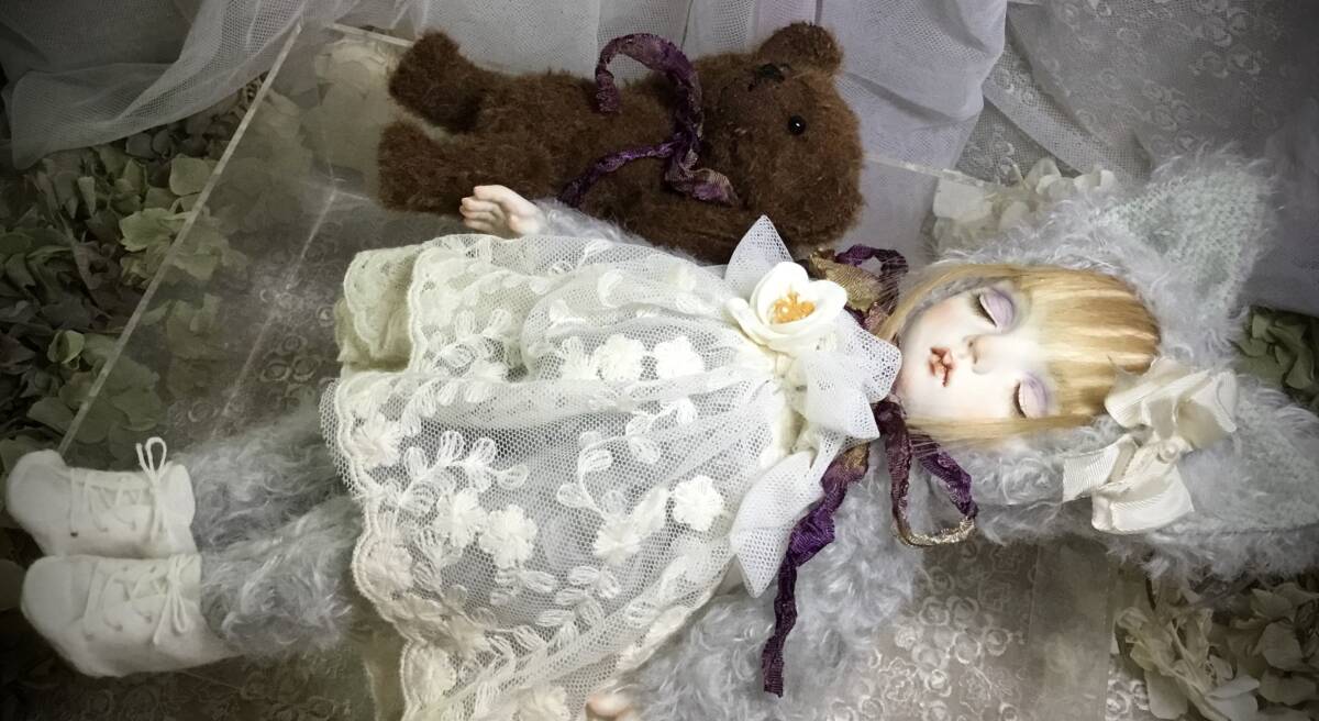 太山レミ作　ビスクフェイス縫いぐるみ「ボクの友達96」※送料無料_7