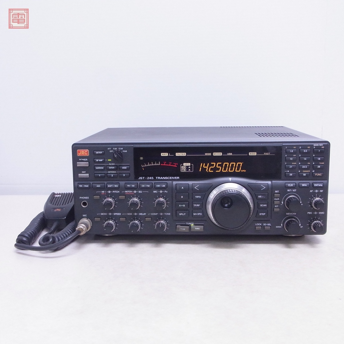 JRC 日本無線 JST-245D 200W/100W 送信出力改造品 HF帯/50MHz【40_1
