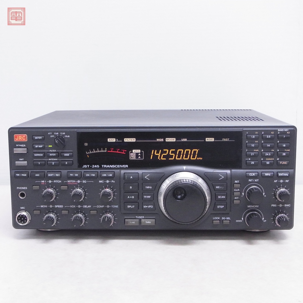 JRC 日本無線 JST-245D 200W/100W 送信出力改造品 HF帯/50MHz【40_2