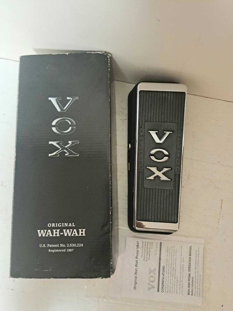 VOX ワウペダル V847-A WAH-WAH/V847/USED_8