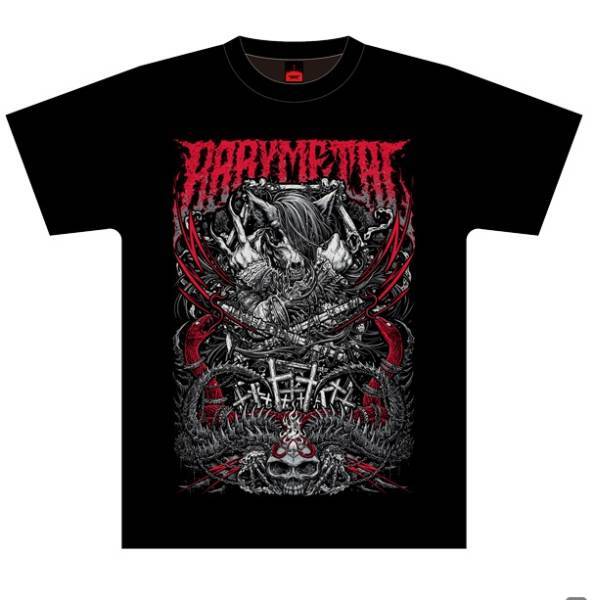 【METALLICA WorldWired Tour 2017 Seoul】 BABYMETAL Ｔシャツ ベビーメタル 「MASTER OF METAL」 TEE Ｍサイズ 未開封品_4