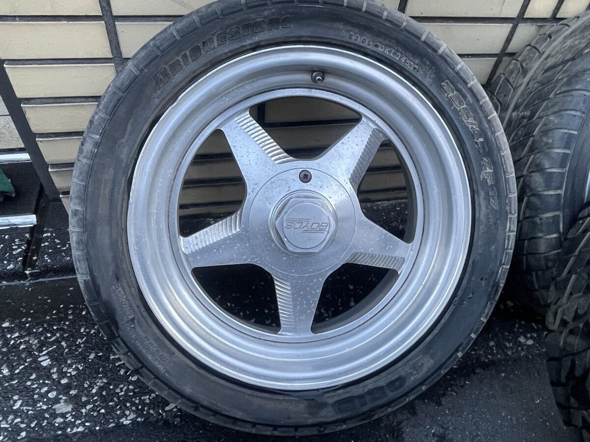 BOYDS ボイド コルテットスター 17x7J 17x8J アストロ PCD127 17インチ