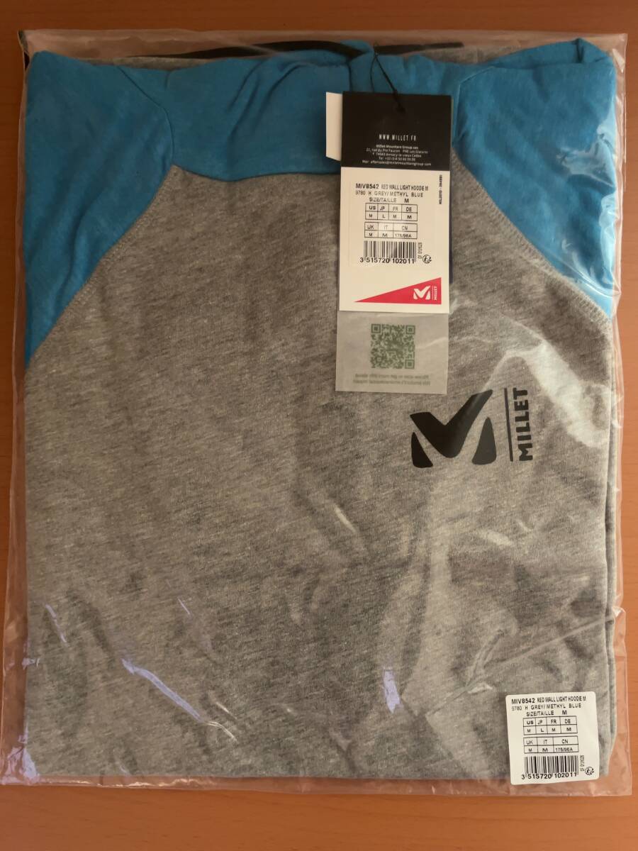 【未使用】MILLET ミレー RED WALL LIGHT HOODIE_1
