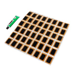 ю 【メール便】 パンク修理に! チューブタイヤ 修理パッチ [ 35mm × 25mm ] 48枚 セッ