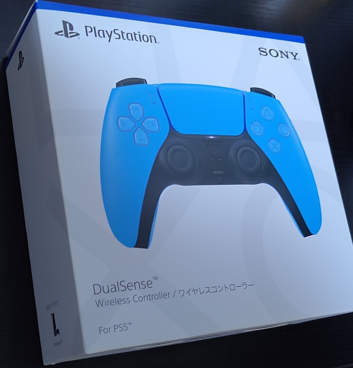 【新品・未使用・未開封】PS5 DualSense ワイヤレスコントローラー スターライトブルー_3