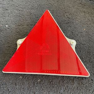 【トレーラー】三角反射板/横穴タイプ　リフレクター　一辺16.5センチ