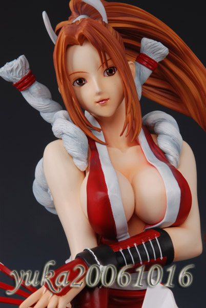 新作 1/4 ボークス 絶対領域 不知火舞 塗装完成品 フィギュア (ゲーム