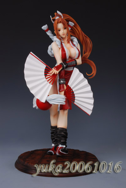 新作 1/4 ボークス 絶対領域 不知火舞 塗装完成品 フィギュア (ゲーム