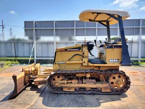 三菱重工業 BD2H ブルドーザー 稼働少 鉄キャタ チルト アングル ブレード スペアキー 再