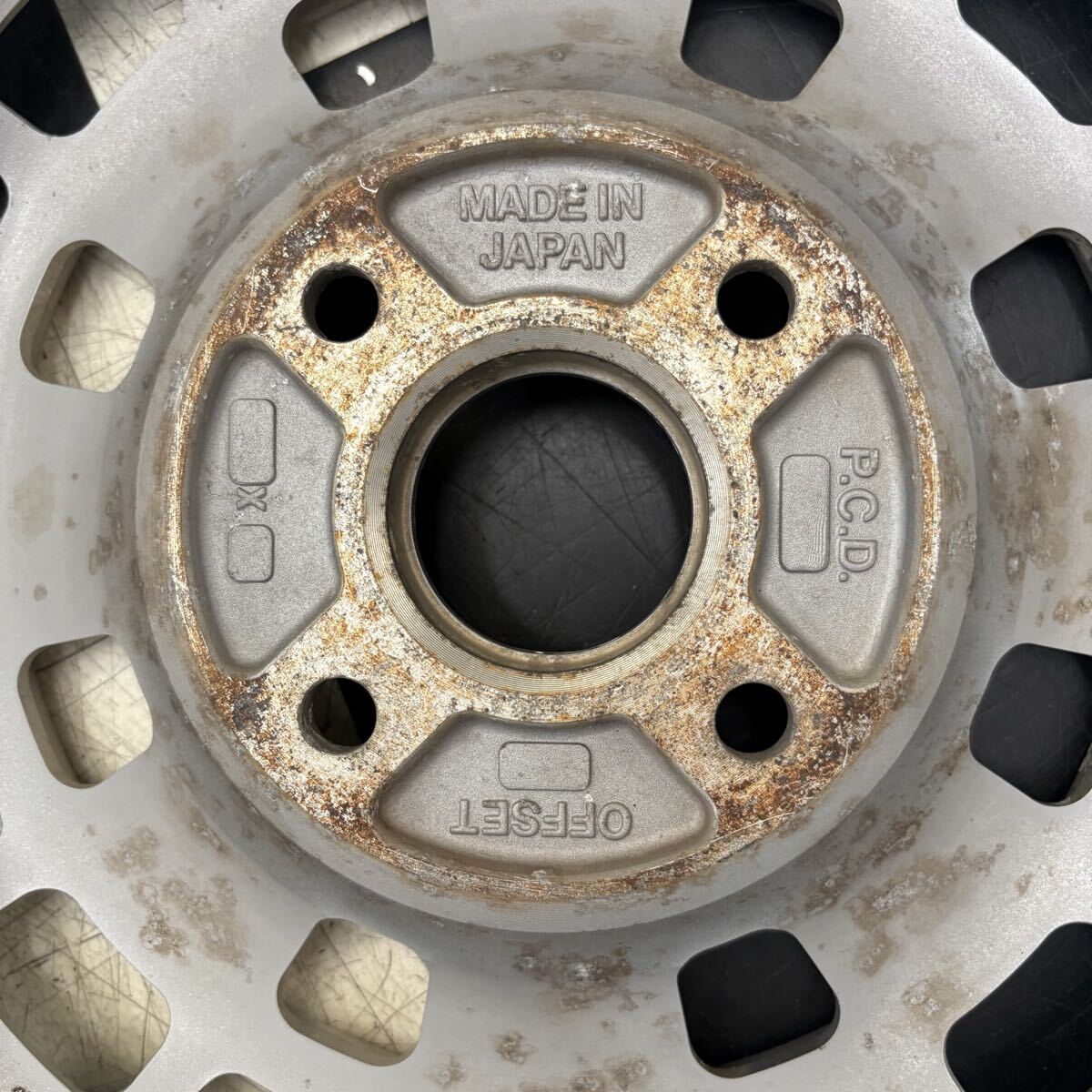 無限 ホイール 当時物 中古 ホイール 無限 MUGEN OZレーシング M12 4本 
