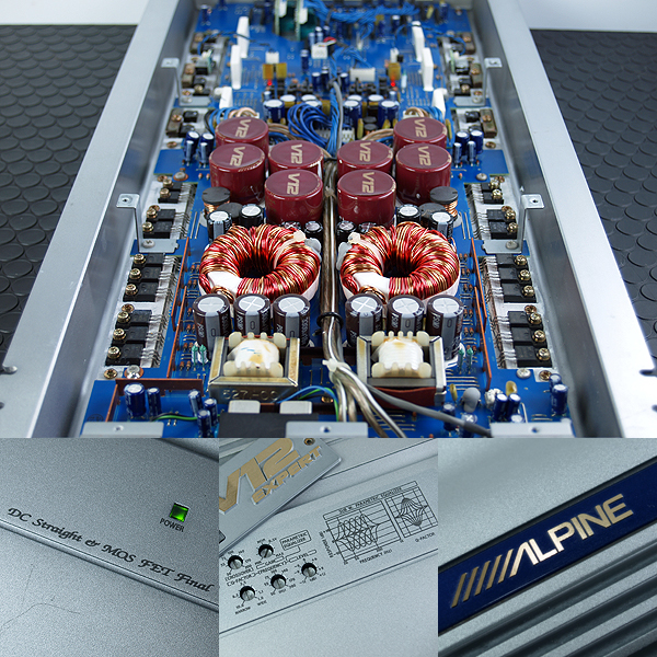 ◇ALPINE アルパイン最強！高音質・最大1200W アンプ MRV-1505