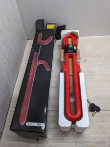 送料無料S99407 ステアリングロック7 CAPスタイル ハンドルロック 車用品 美品