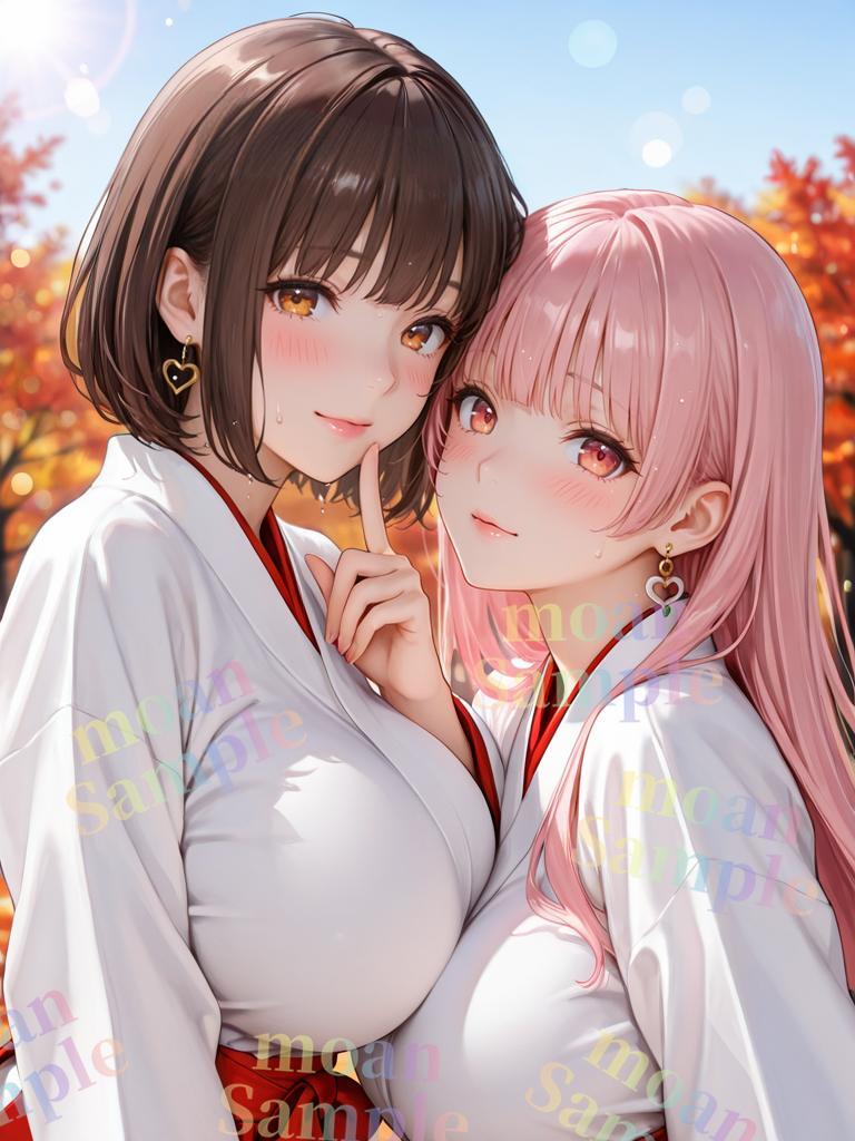 AIイラスト/A4ポスター/オリジナルキャラ/美女/美乳/美尻/同人/巨乳