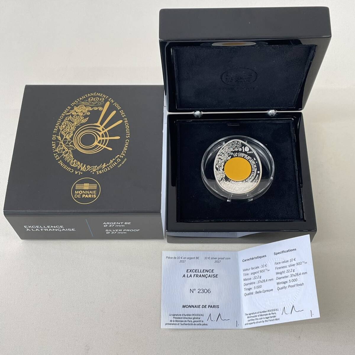 MONNAIE DE PARIS/モネドパリ EXCELLENCE A LA FRANCAISE 10ユーロ