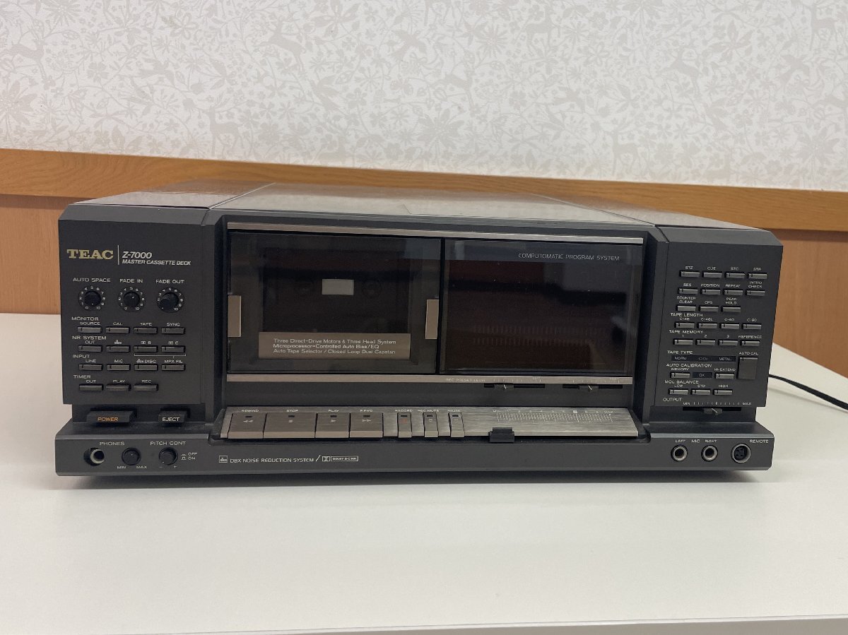 ティアック TEAC Z-7000 カセットデッキ 中古ジャンク A11-4◎(一般