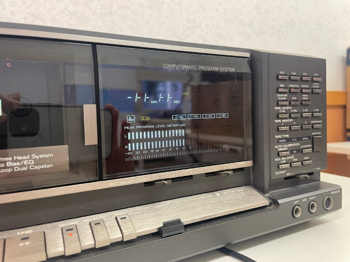 ティアック TEAC Z-7000 カセットデッキ 中古ジャンク A11-4◎(一般