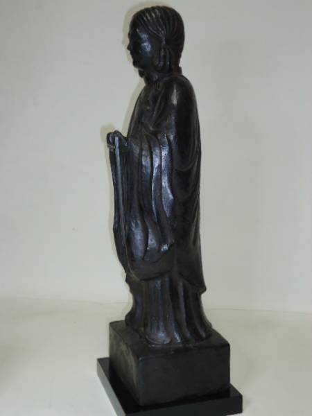 仏像**青銅**「聖徳太子像」**板坂辰治、共箱**63センチ。(仏像)｜売買