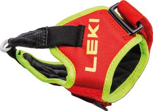 LEKI　TRIGGER 3D/S FRAME STRAP NeonRed　FREE/成人男性向けサイズ　定価￥7150