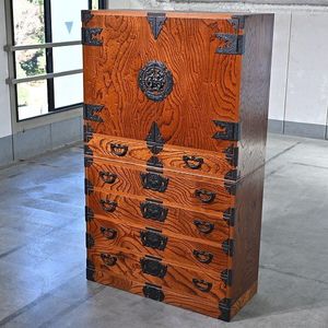 激安❗時代タンスNR9/欅/けやき/和家具/唐木家具/アンティーク家具 