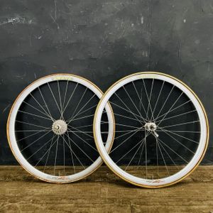 ARAYA SuperAero 自転車 ホイール 2本セット 【中古】SHIMANO DURAACE アラヤ スーパーエ