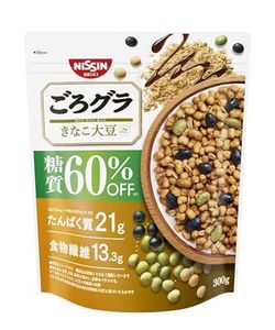 ごろグラ 日清シスコ 糖質60%オフ きなこ大豆 300g×6袋