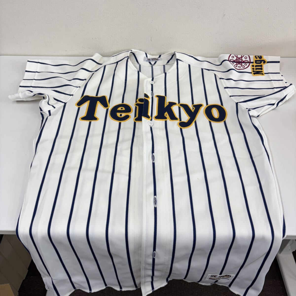 1223-08s] 新潟県 帝京長岡高等学校 野球部 ユニフォーム 上のみ XO