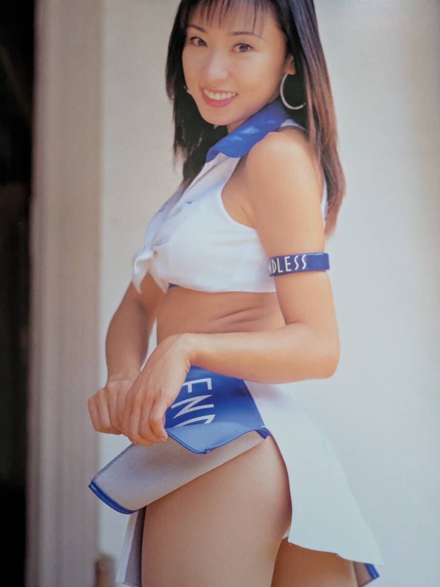 高濱優子 　写真 お宝☆高濱優子☆レースクイーングラビア☆6P☆切り抜き(タレント