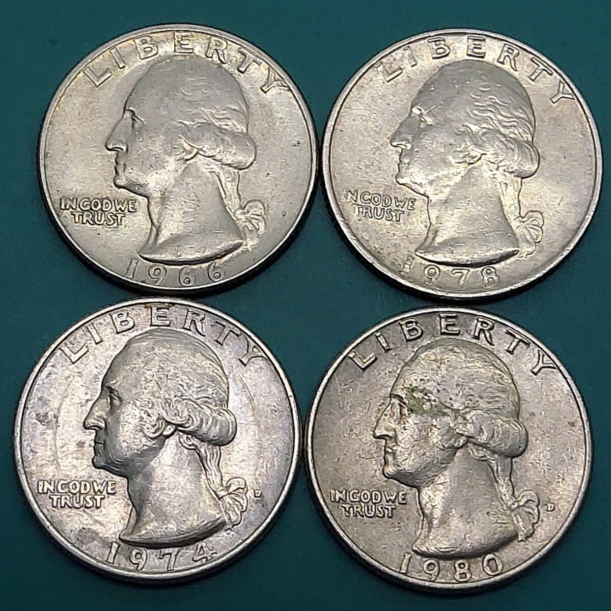 25セント 1966の値段と価格推移は？｜2件の売買データから25セント