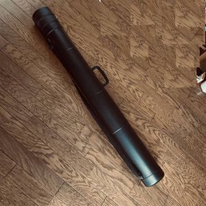 ★迅速発送！183cmまで収納可能 テレスコ ハードロッドケース ショルダーベルト付き バズ