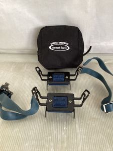 【M072】 mont-bell モンベル　コンパクトスノースパイク　 登山