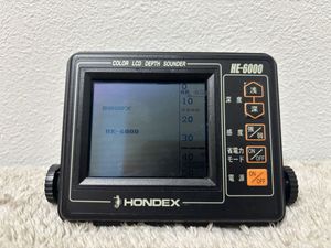 [1円スタート]HONDEX ホンデックス HE-6000 カラー魚群探知器(本体のみ)