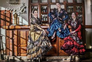 ソニアジョーンズ 2026 フラメンコ　カレンダー　　　SONIA JOHNES