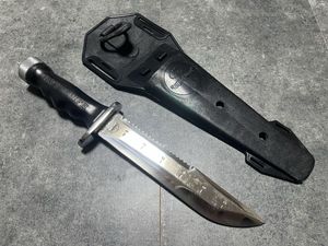 No.2 ダイビングナイフ aqua-lung/アクアラング NAVY KNIFE アウトドア 海 水中非常用 ス