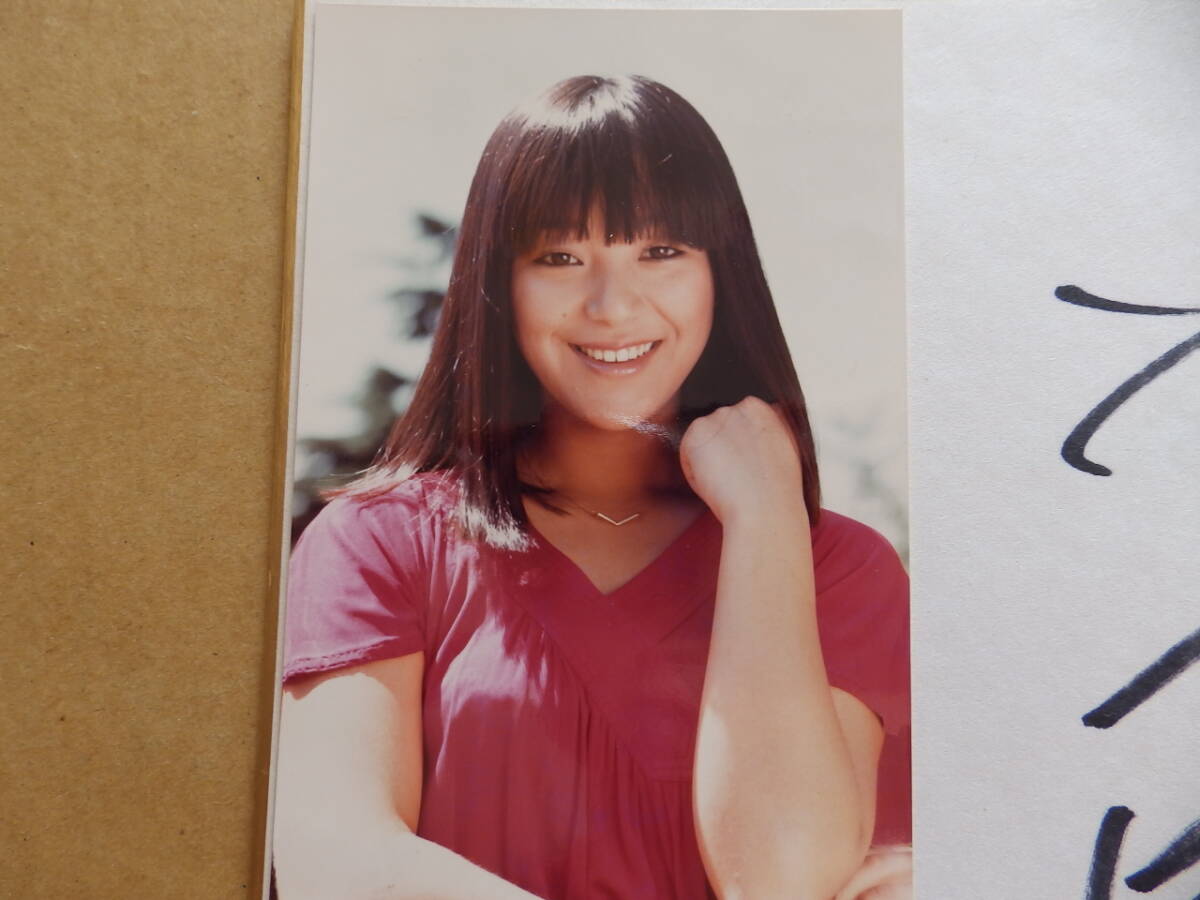 ◇直筆サイン色紙その1◇岩崎宏美/万華鏡/カラー写真付き◇(日本映画