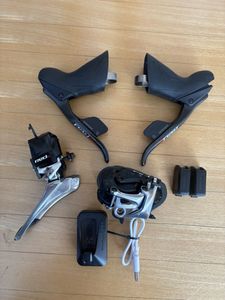 【1000ｋｍ未満】SRAM スラム RED 22 eTap 22 2x11s 電動変速 機械式ブレーキ