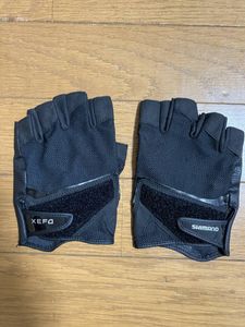 シマノ　XEFO メッシュ　5フィンガーレス　グローブ　検）パズデザイン　がまかつ　アイ