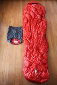 ■【美品】モンベル ダウンハガー 800 #0 EX800 レギュラー 使用3回 美品 ストレージ保管