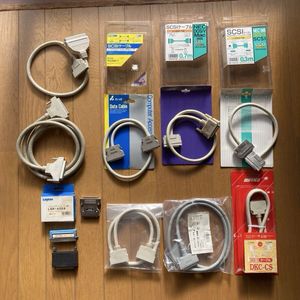 SCSI ケーブル各種 ８本セット