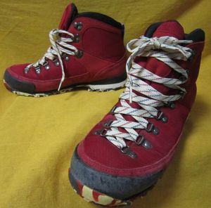 トレッキングシューズ　コロンビア カラサワ2 オムニテック [YU3468 678] 赤黒青 26.5㎝