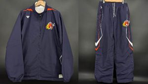 9876S ヤング商事 神奈川 港北 メンズ バスケ 昇華プリント 裏起毛 裾ボタン セットアッ