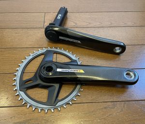 SRAM FORCE AXS LEFT CLANK パワーメーター　40T 170mm 中古　パワークランク　