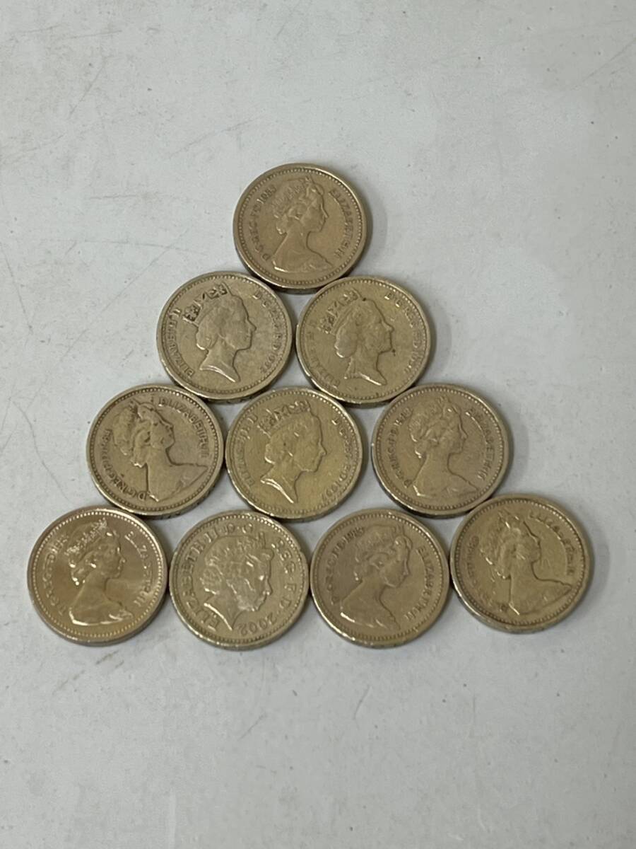 イギリス1ポンド硬貨の値段と価格推移は？｜7件の売買データから