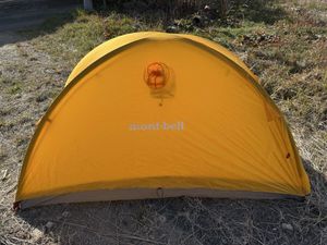  mont-bell ステラリッジテント1 スリーブ式 レインフライ、グランドシート付き モンベル